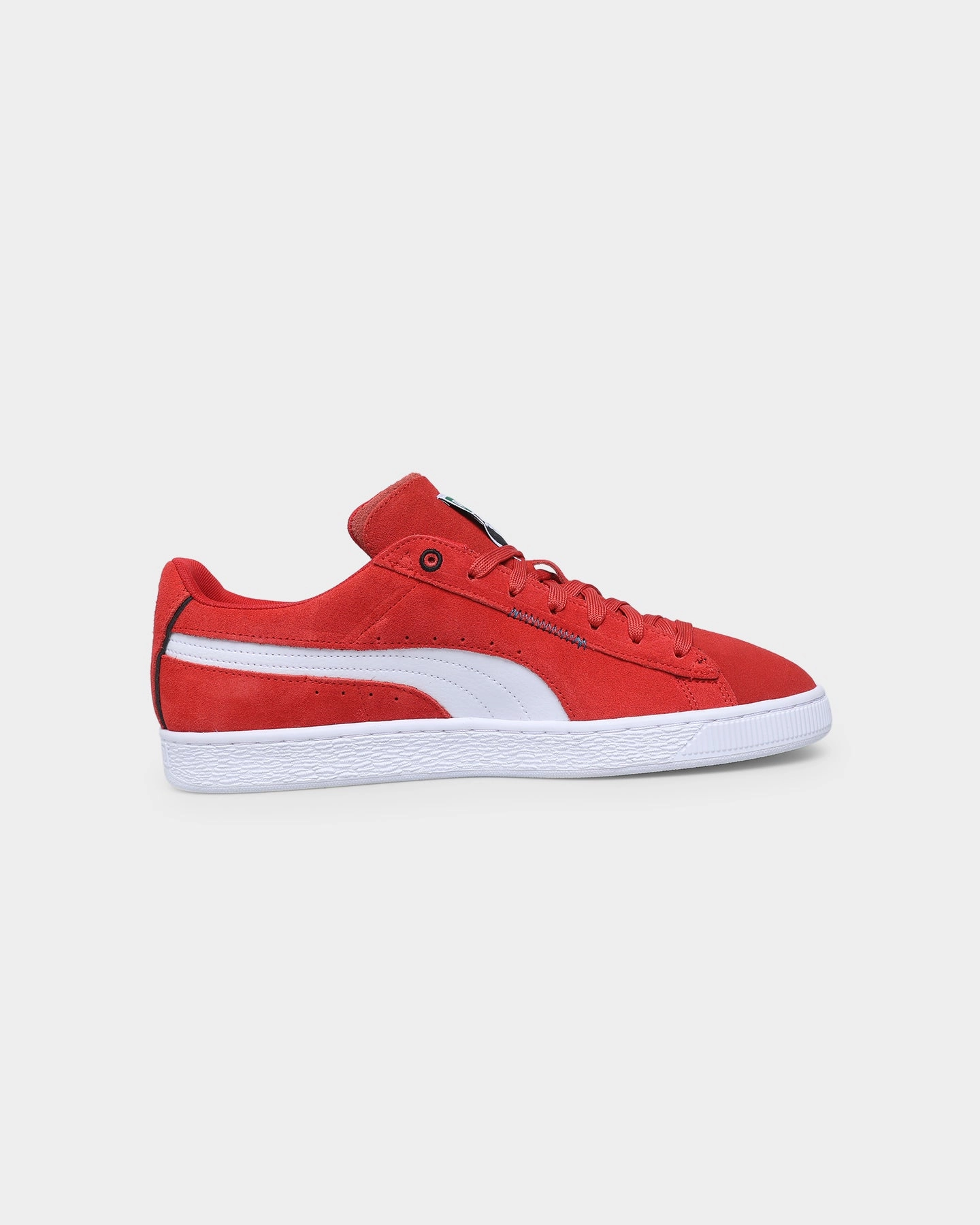 Puma Suede Displaced High Risk Red/Puma White Puma X Mario Shoes
