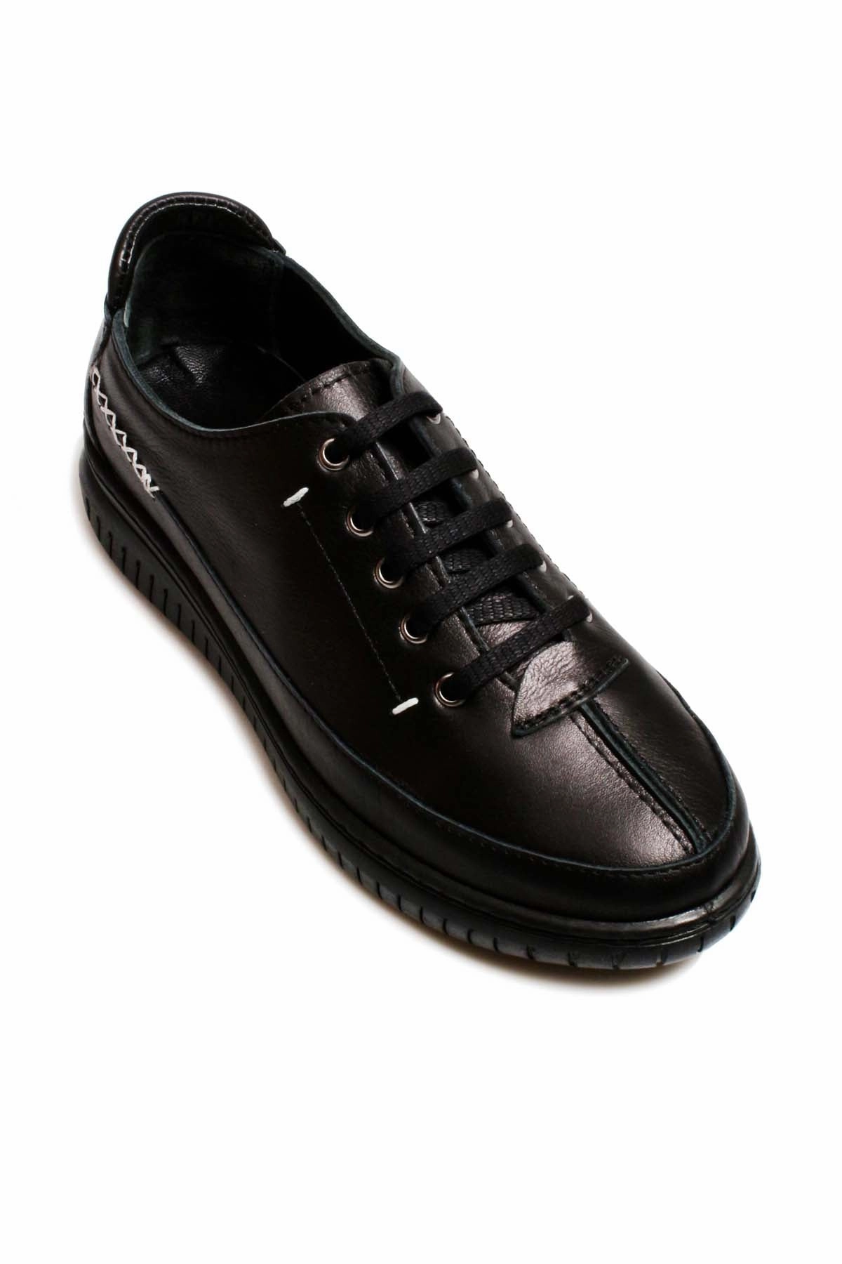 Casual Shoes Sole FST Genuine Leather Women's Casual Shoes 583ZA402 Black - Memmingen