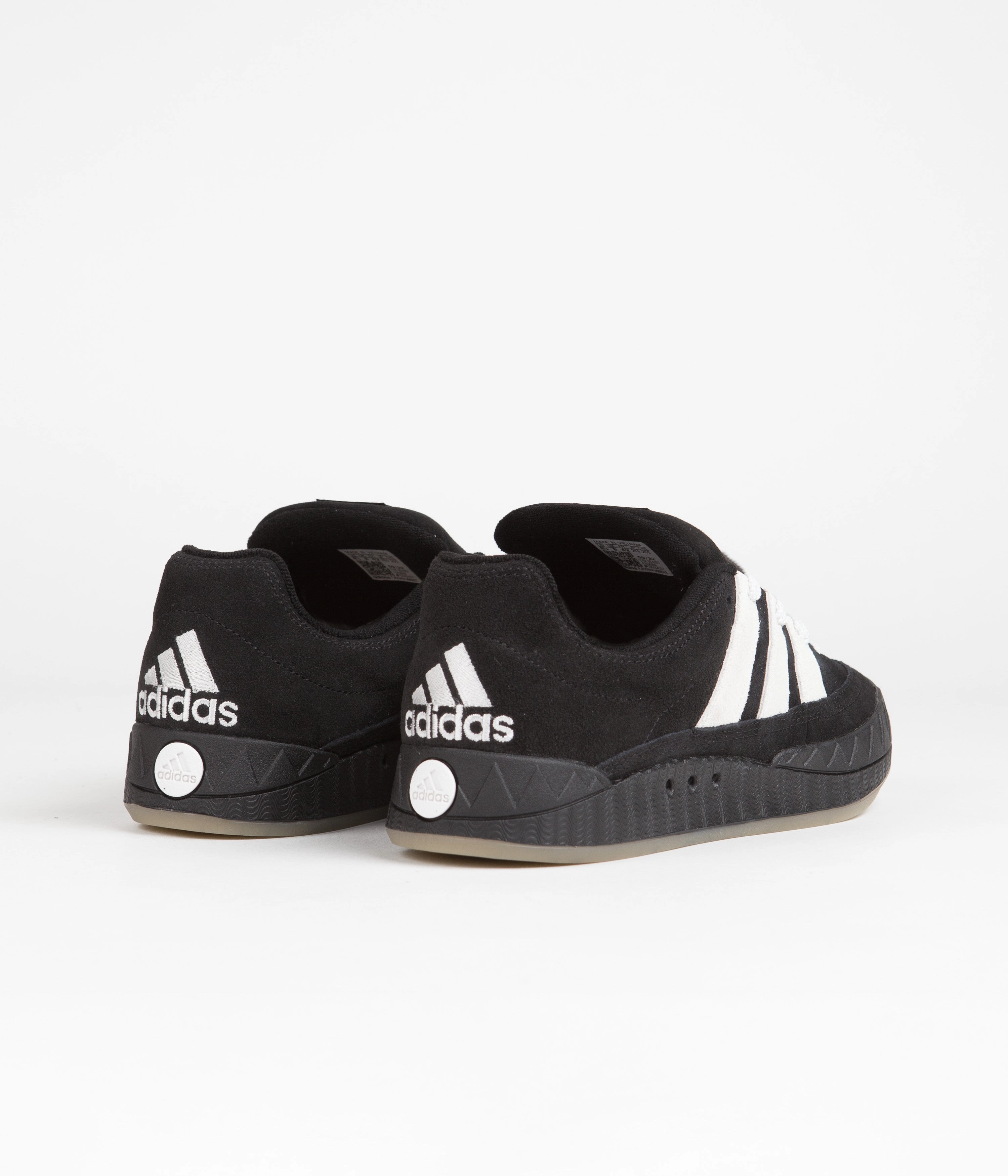 Adidas Shoes Wide Sizes Adidas Adimatic Shoes - Core Black / Crystal White / Gum3