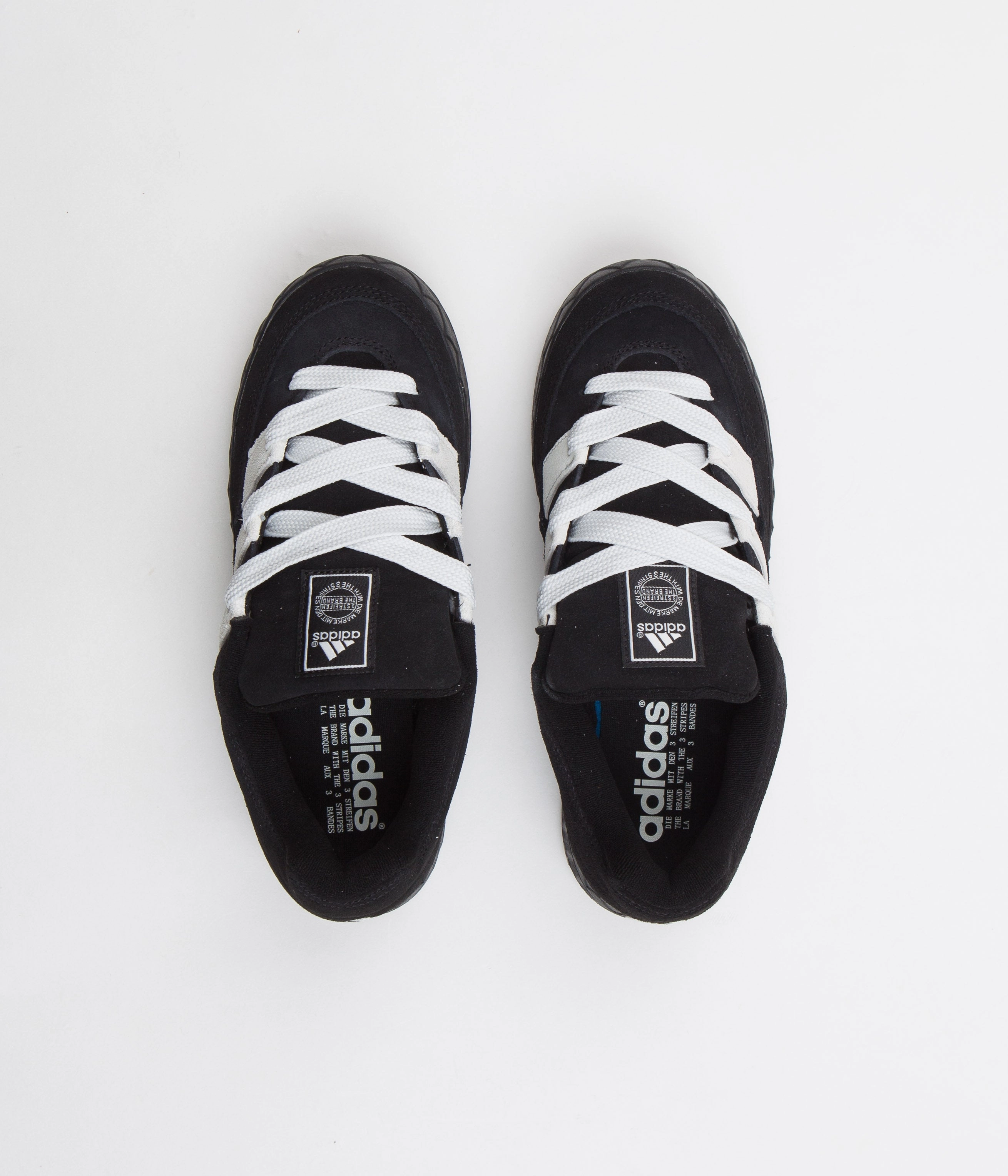 Adidas Adimatic Shoes - Core Black / Crystal White / Gum3 Adidas Gum Sole Shoes