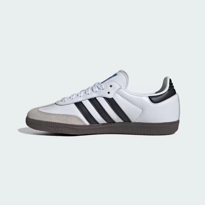 Best Adidas Shoes Pickleball Adidas - Men Samba OG Cloud White / Core Black / Clear Granite B75806