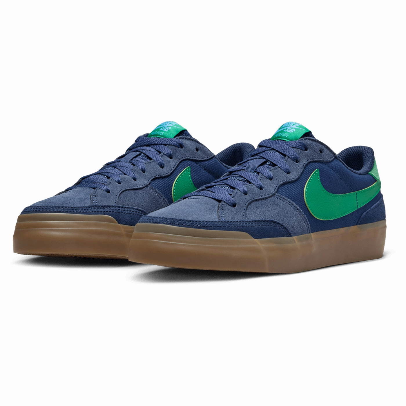 Nike SB Pogo Plus Premium Shoes - Midnight Navy / Malachite - Obsidian Asics Popular Shoes