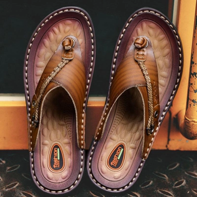 Summer Soft Beach Non-slip Men's Slippers Sandals Cats Slippers