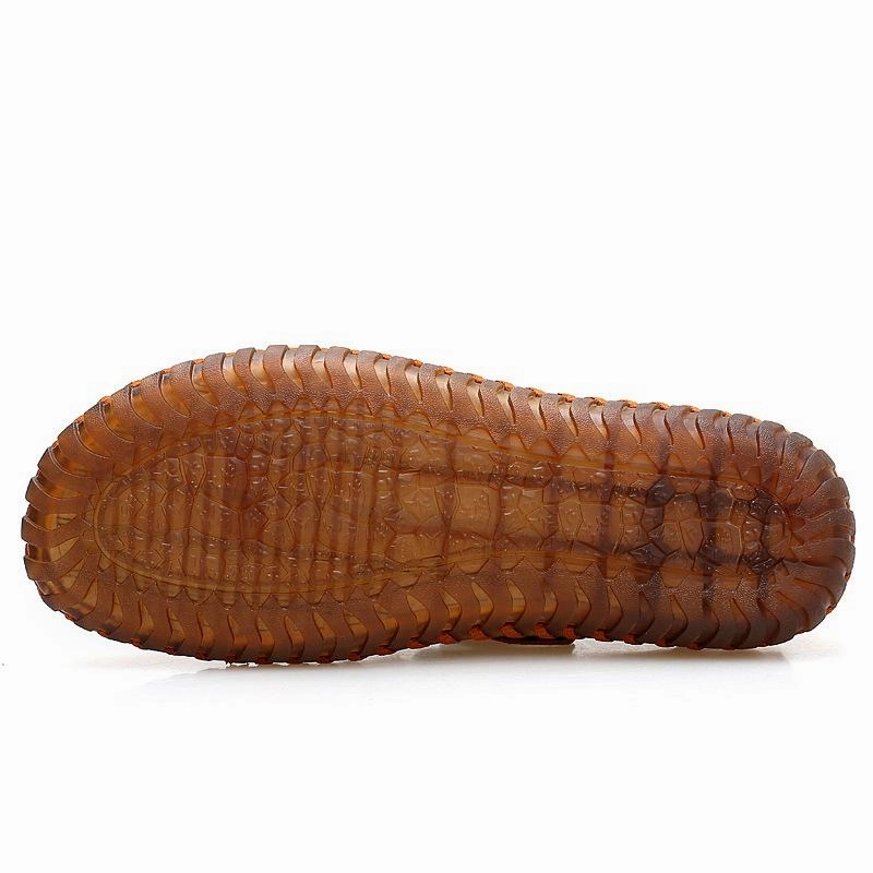 Men Outdoor Flat Heel Hiking Brown Sandals In Jamaica All Inclusive