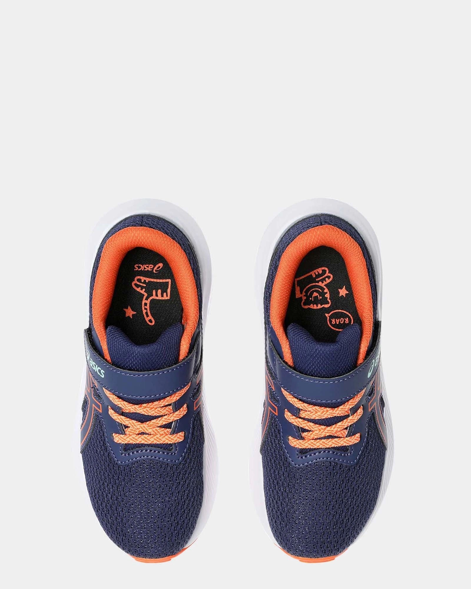Pre-Excite 10 Pre-School Indigo Blue/Nova Orange Carbon Asics