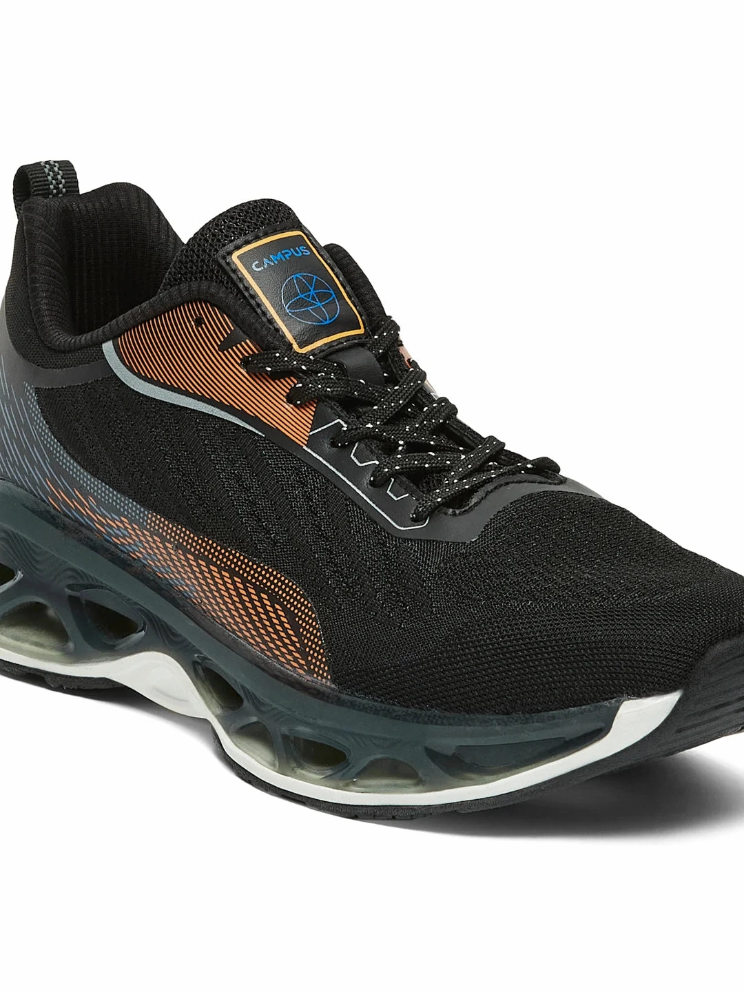 CRASH Black Men's Running Shoes Children's Running Shoes