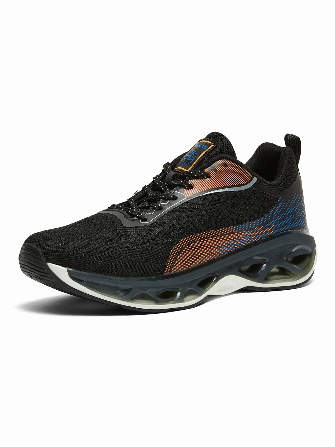 CRASH Black Men's Running Shoes 4dfwd Running Shoes