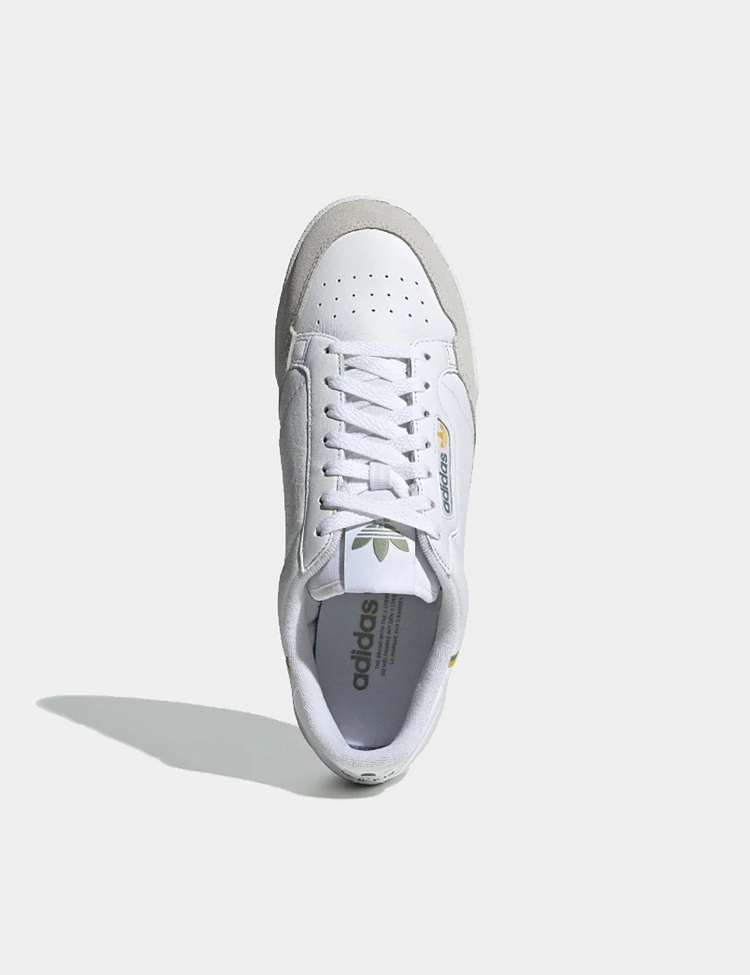 Don Adidas Basketball Shoes adidas Continental 80 (EG6382) - Cloud White/Cloud White/Crystal White