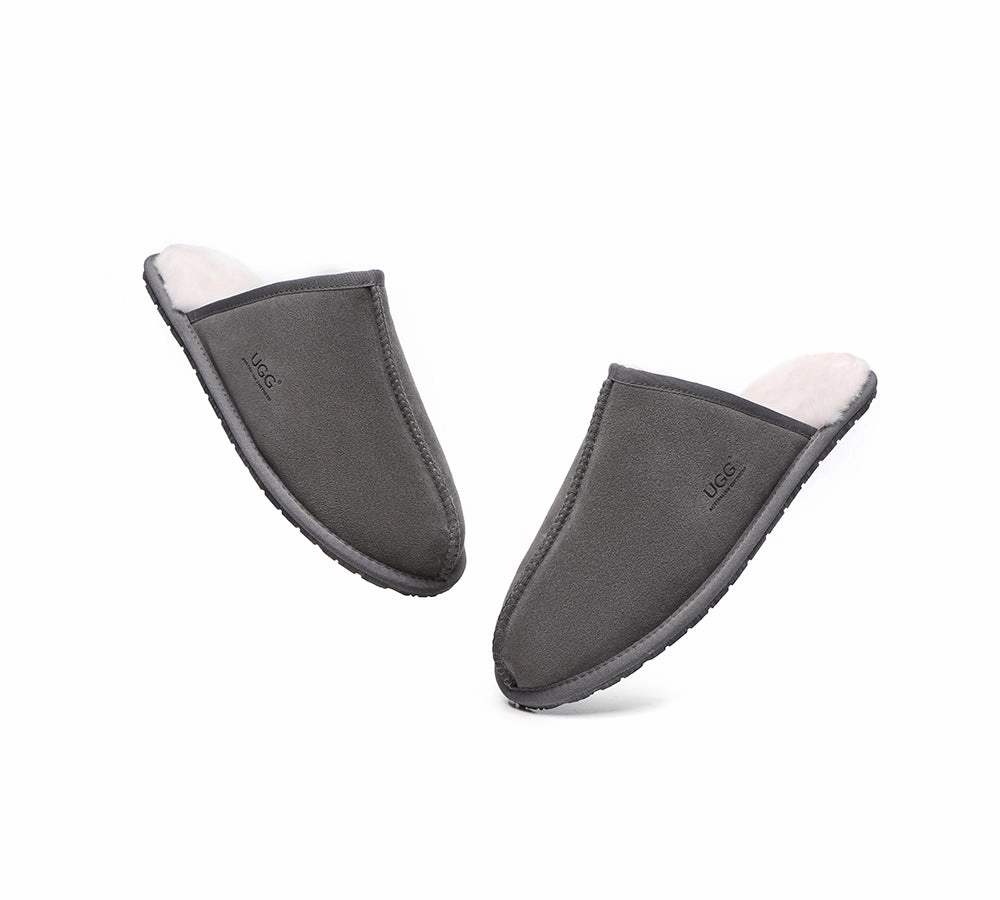 AUSTRALIAN SHEPHERD UGG Slippers Men Sheepskin Wool Scuff Bennett Essie Ballet Slippers Vs Opi Funny Bunny