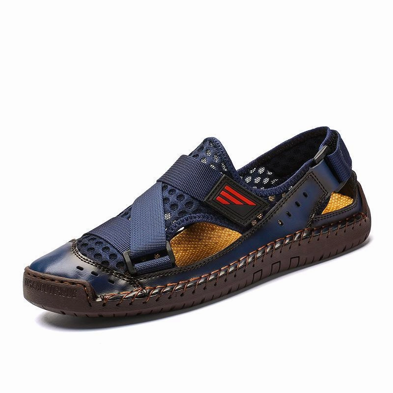 Matching Christmas Slippers SURSELL Men's Casual Beach Breathable Plus Size Sandals