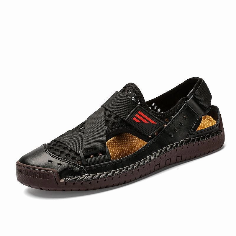 Kamaboko Slippers SURSELL Men's Casual Beach Breathable Plus Size Sandals