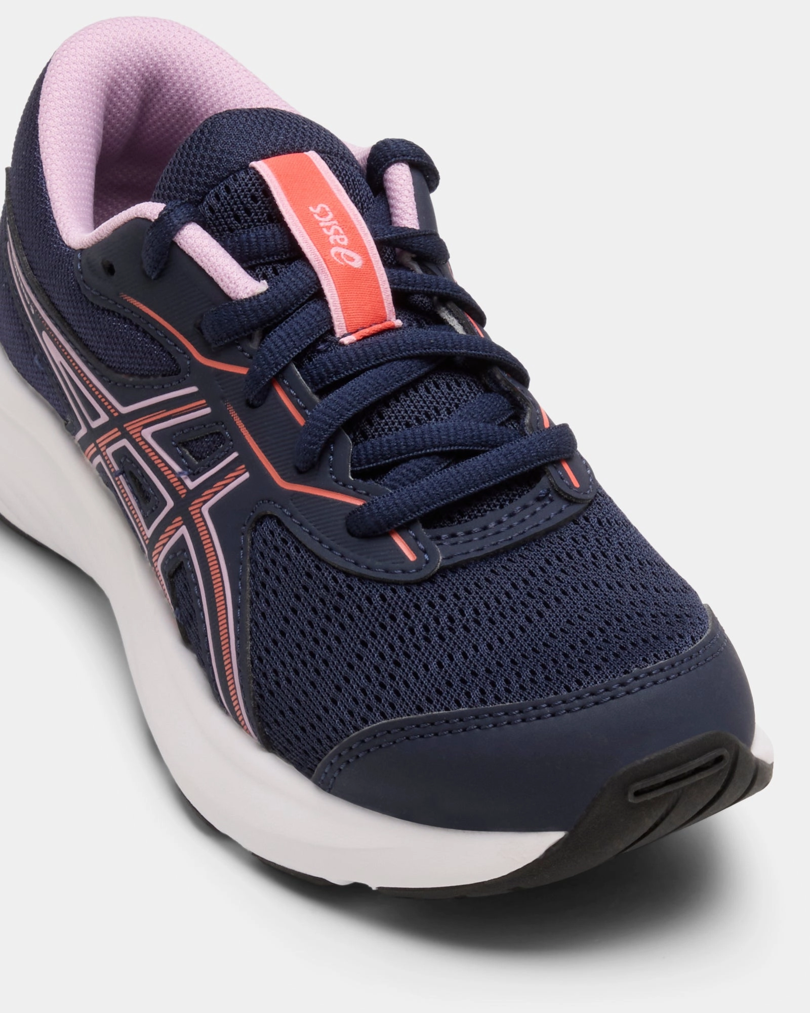 Contend 9 Gs G Midnight/Coral Reef Asics Tiger Runner Casual Shoes