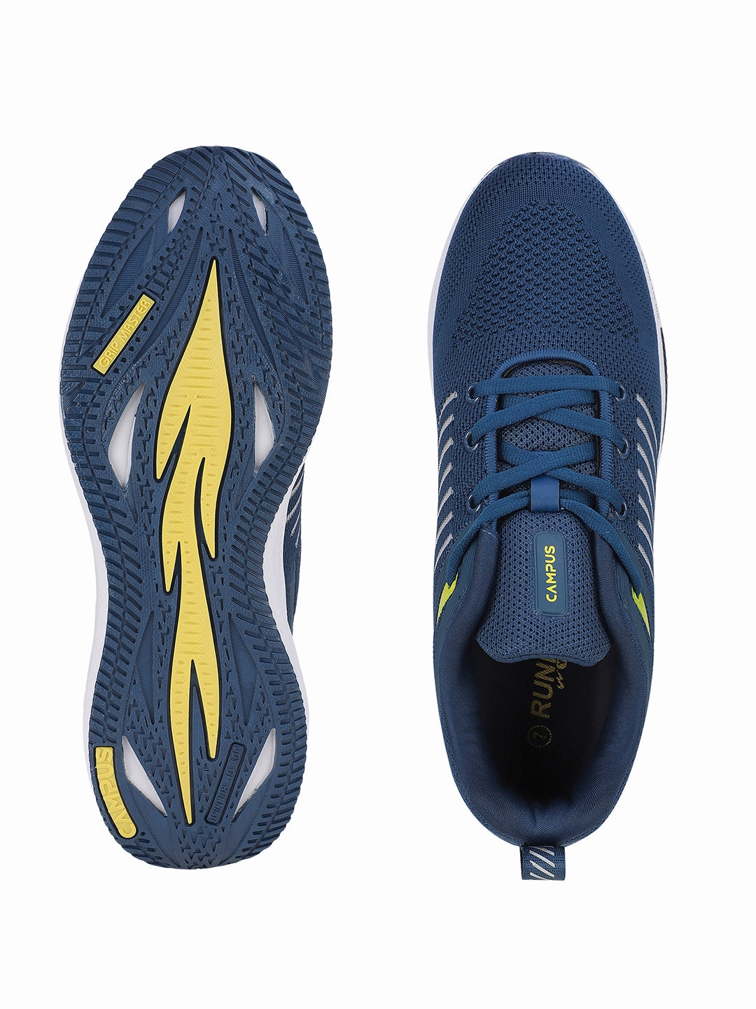 CAMP-VANTAGE Blue Men's Running Shoes Slip On Running Shoe