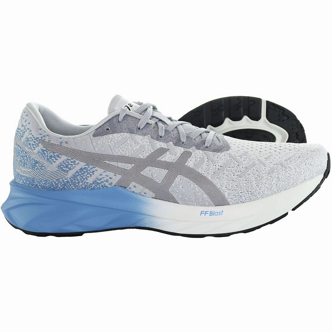 Asics Dynablast Mens Grey Trainers Asics Running Shoes Types
