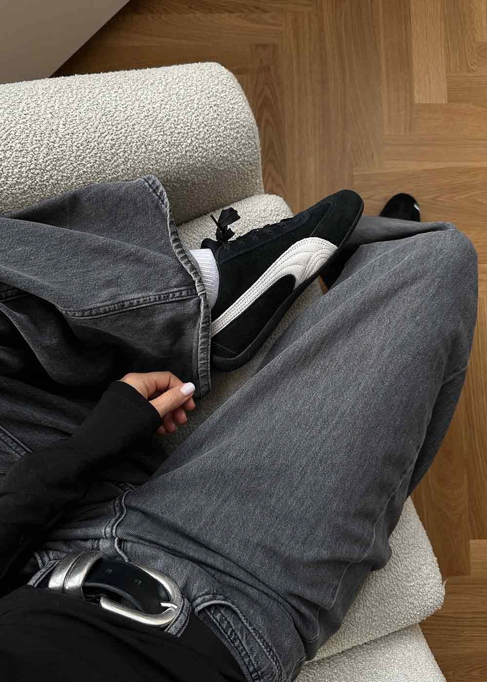 Speedcat OG - Puma Black-Puma White Asics International Wrestling Shoes