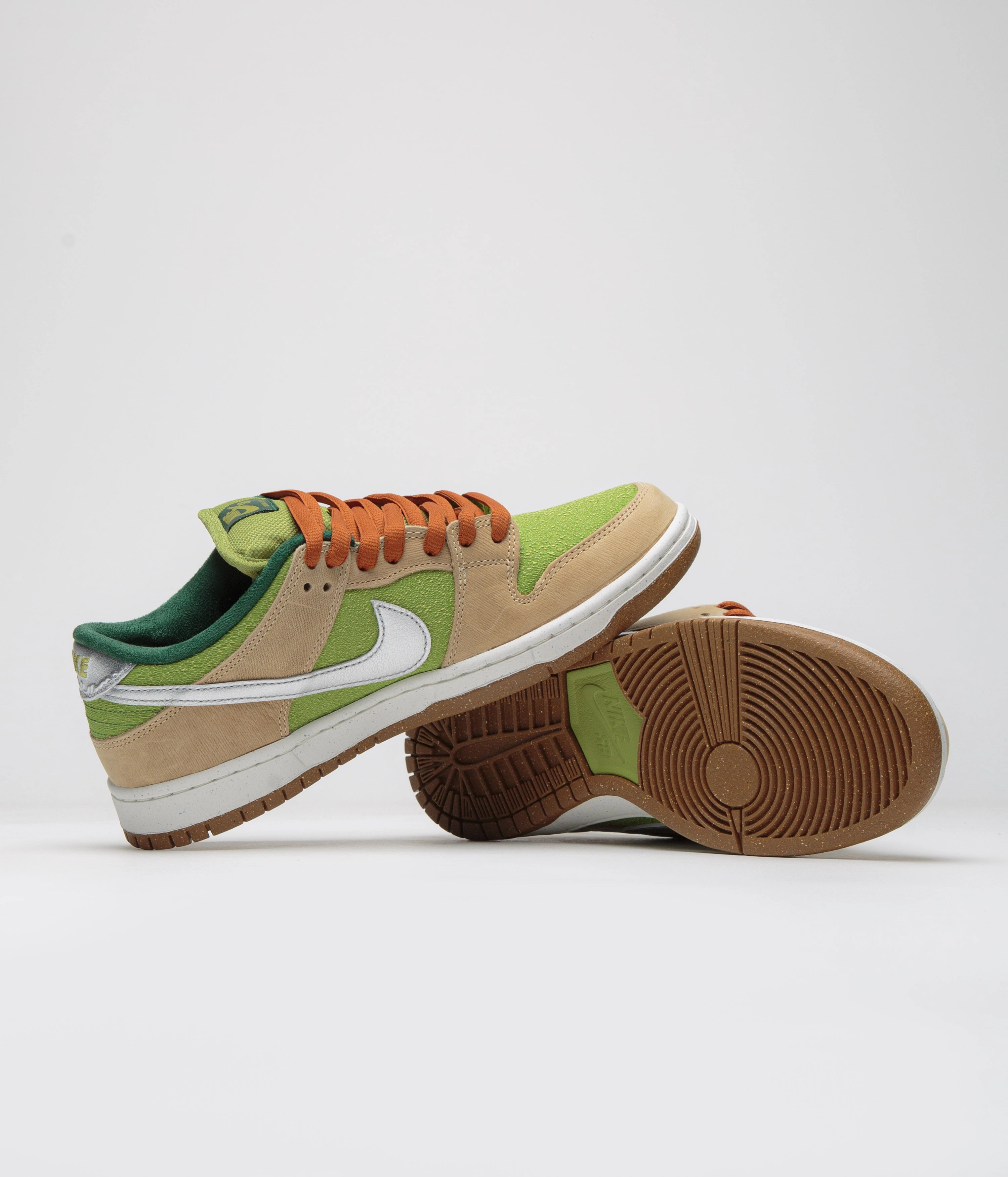 Asics Tennis Shoes Gel Challenger Nike SB Dunk Low Pro 'Escargot' Shoes - Sesame / Metallic Silver - Pear - Fir