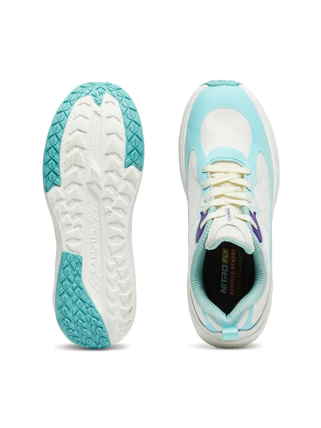 FABLE Green Women's Running Shoes Top Running Shoes For Marathon