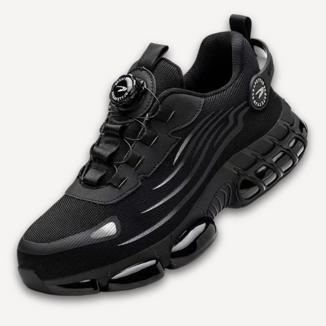 Best Value Running Shoes Loravelle | Men's Lightweight Running Shoes with Air Cushion Sole - Breathable Mesh Sneakers