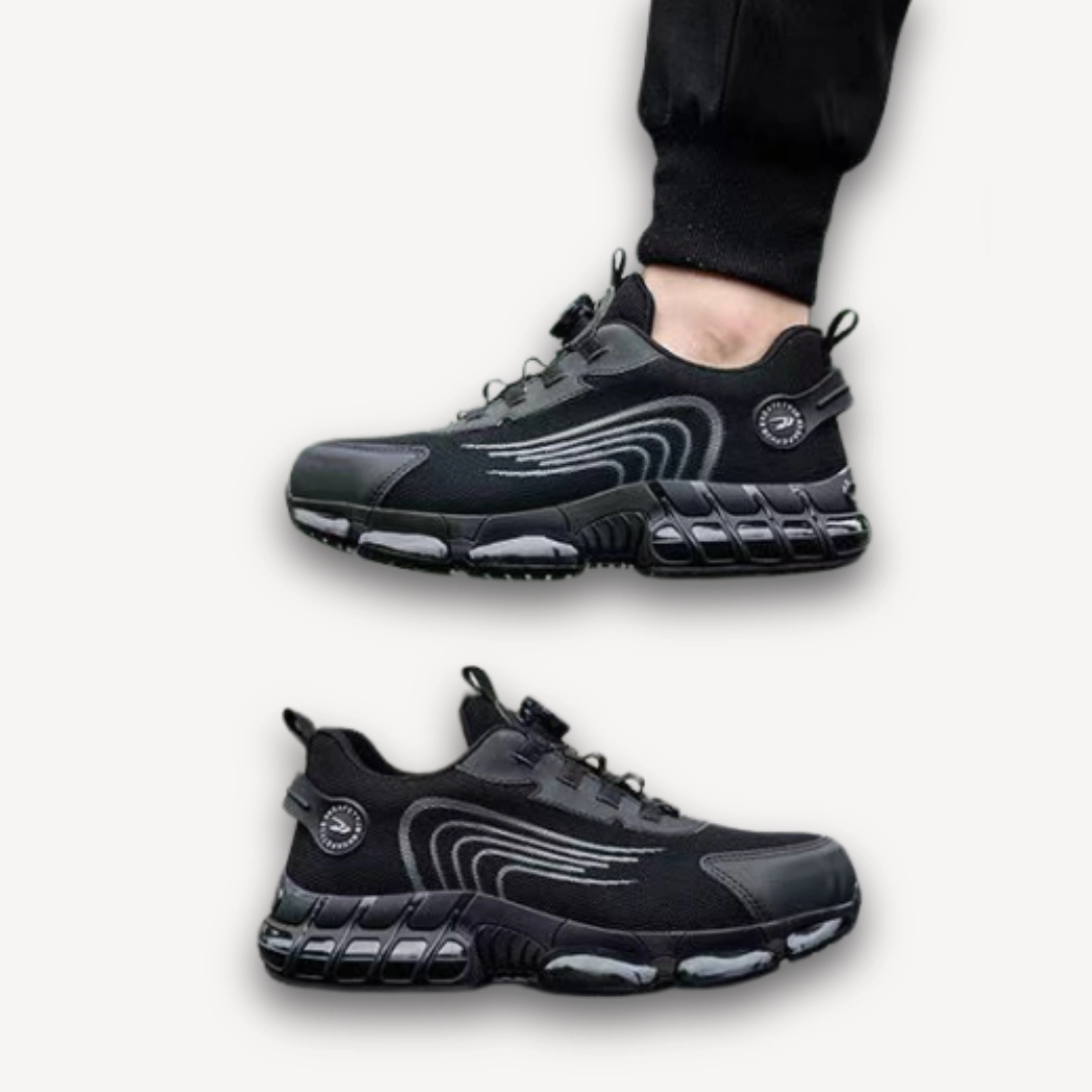 Best Running Shoes For Marathon Loravelle | Men's Lightweight Running Shoes with Air Cushion Sole - Breathable Mesh Sneakers