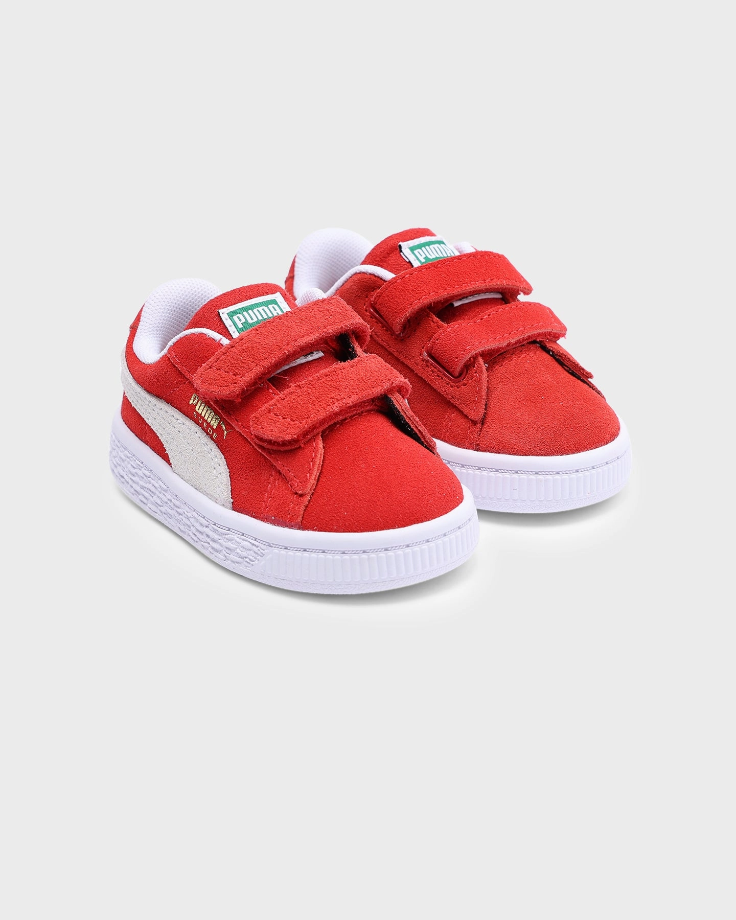 Puma Infant Suede Classic XXI Red/White Puma Shoes Names