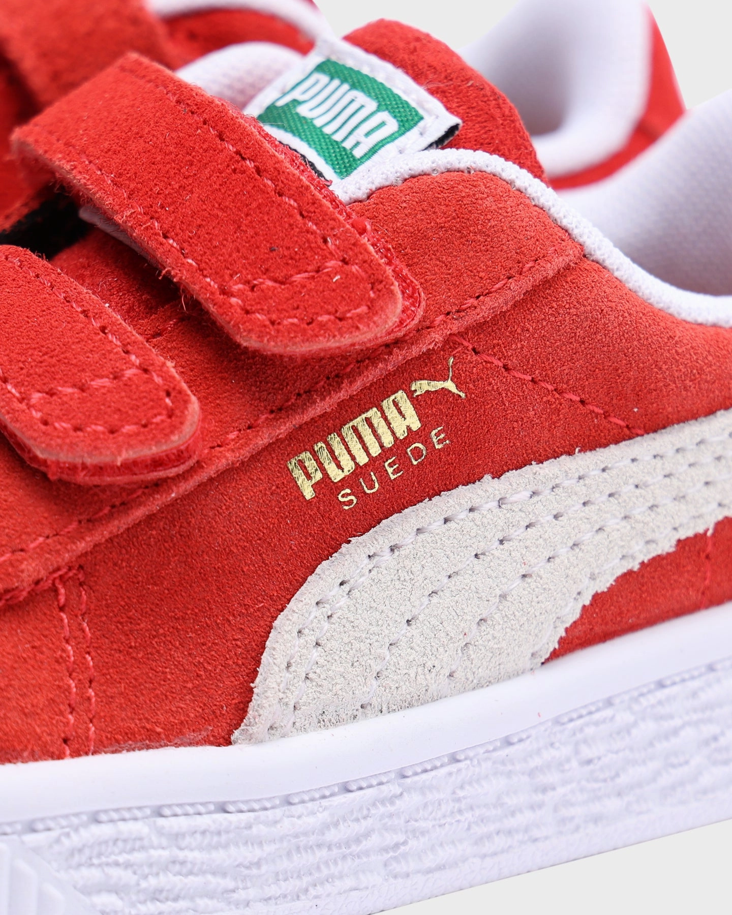 Puma Shoes Suede Puma Infant Suede Classic XXI Red/White