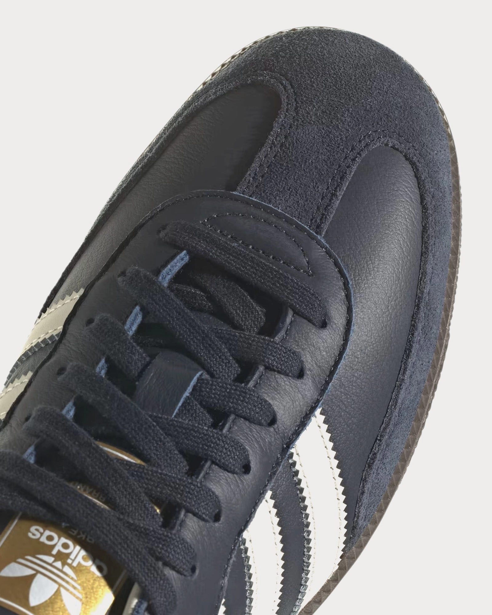 Adidas Busenitz Skate Shoe Samba OG Night Navy / Cream White / Gum Low Top Sneakers