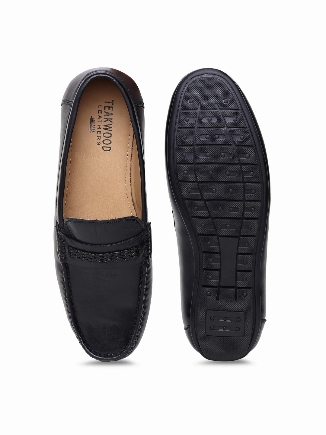 Men Solid Genuine Leather Black Loafers Blazer Mid '77 Casual Shoes Size 8