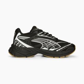 Best Asics Walking Shoes For Flat Feet PUMA Velophasis Technisch Sneakers  - PUMA Black-PUMA White
