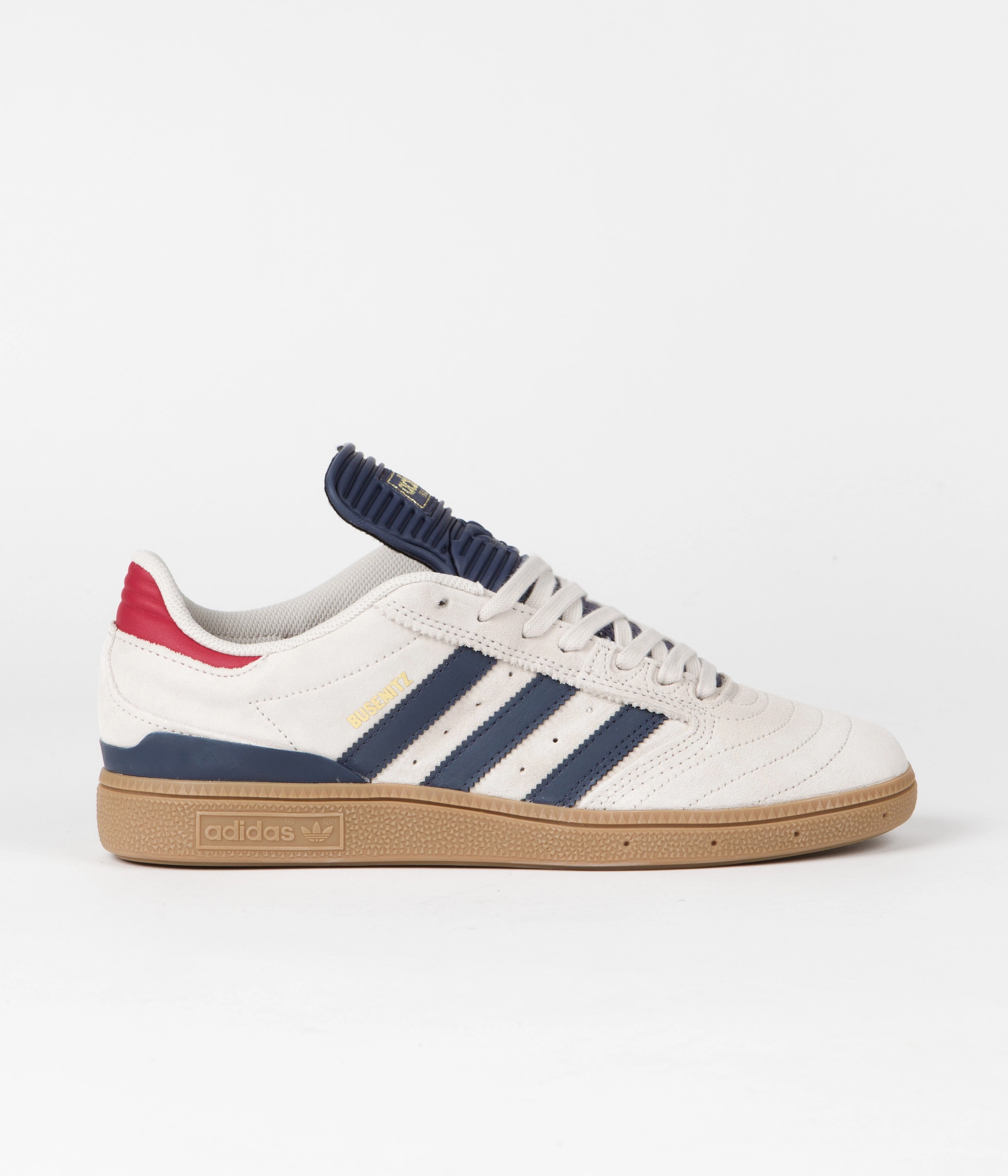 Adidas Busenitz Shoes - Clear Brown / Shadow Navy / Scarlet Adidas Race Walking Shoes