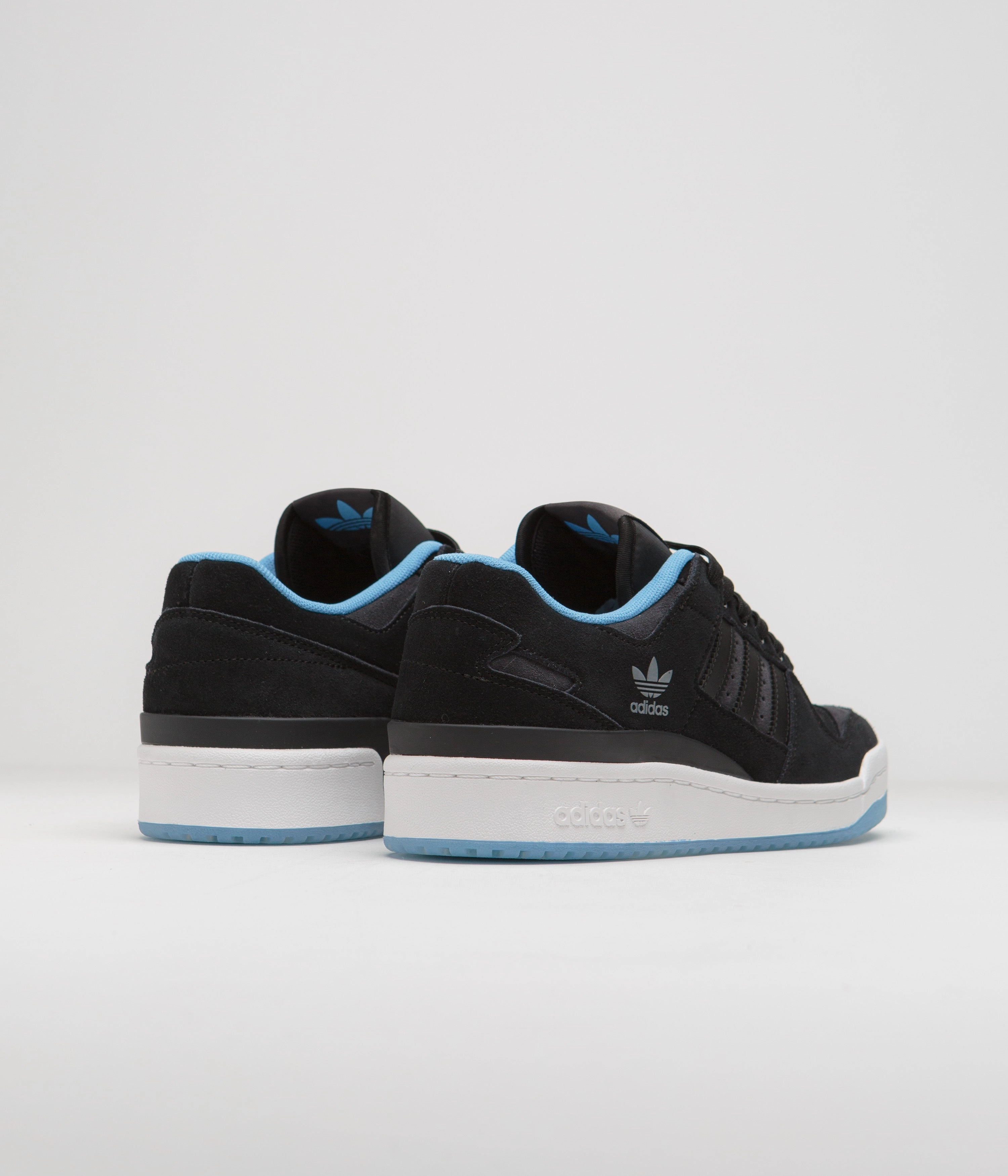 Adidas Forum 84 Low ADV Shoes - Core Black / Blue Burst / Carbon Adidas Running Shoes Superior Traction
