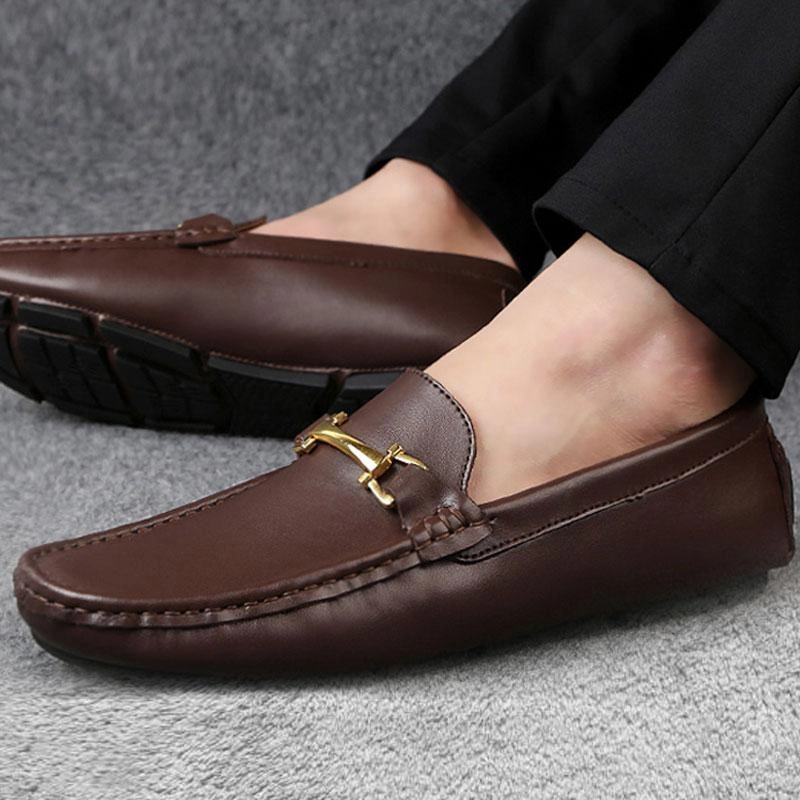Luxury Slip On Formal Men's Loafers Driving Shoes Loafers With A Dress