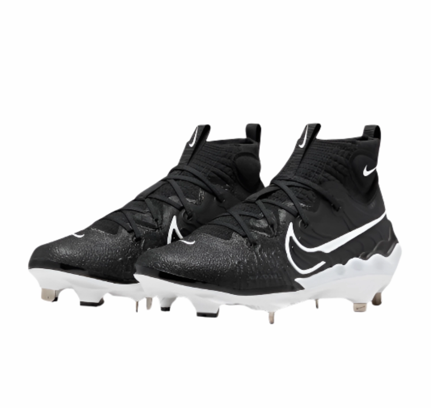 Nike Alpha Huarache NXT Metal Cleats - (DJ6517-001) Asics Shoes Flat Feet