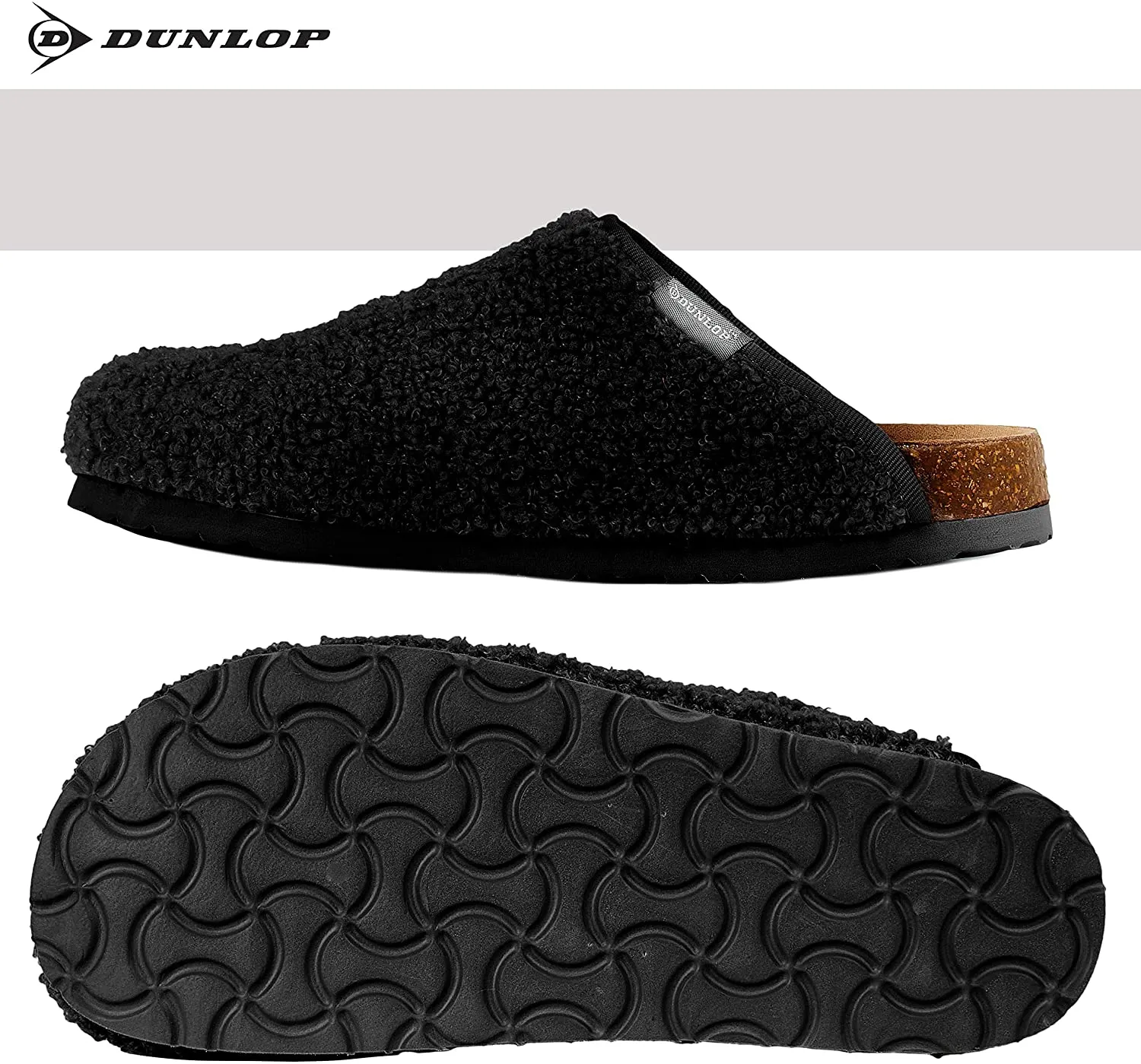 Ghost Spider Slippers DUNLOP Slippers Warm Fuzzy Slip On Clog Slippers Comfy Mule House Shoes - Womens