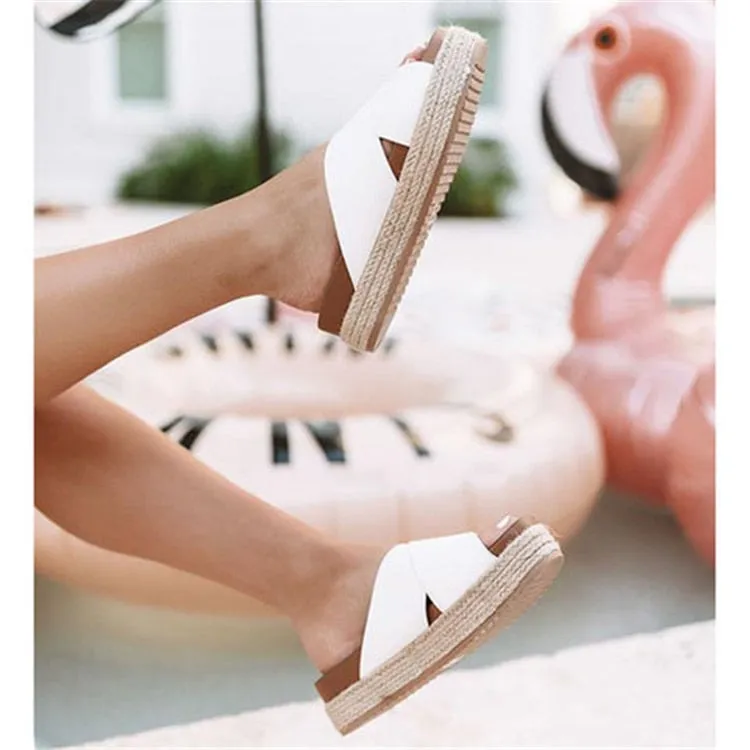 Sexy Leopard Summer Sandals Lavins Slides