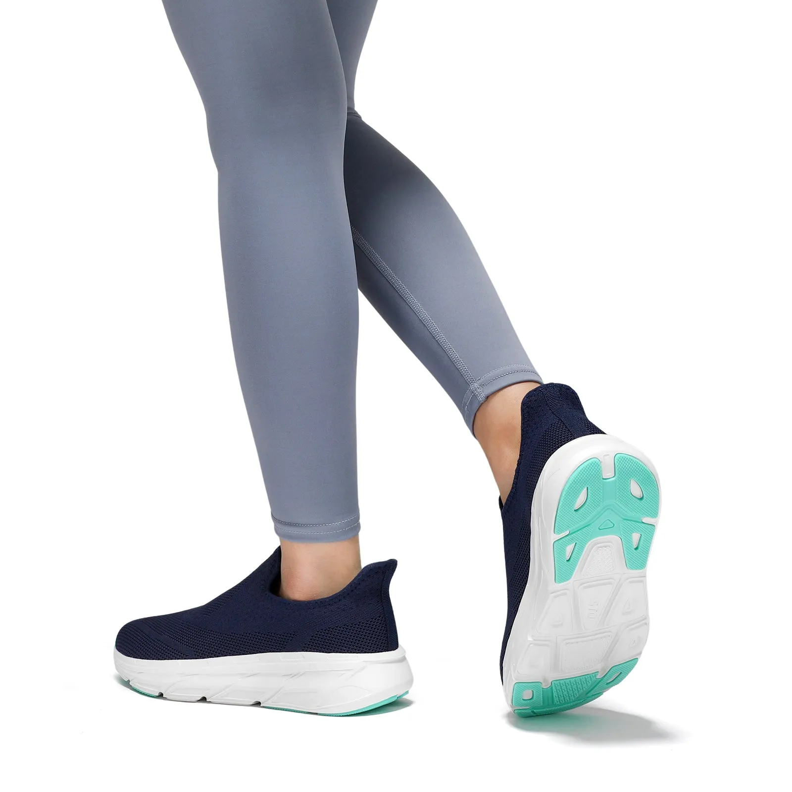 Wide Feet Sneakers STQ Maternity Walking Shoes Womens Slip on Sneaker