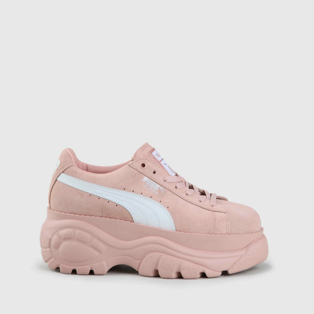 Asics Boxing Shoes Buffalo London Boots Shoes Plateau Schuhe Classic PUMA X BUFFALO LONDON ROSA