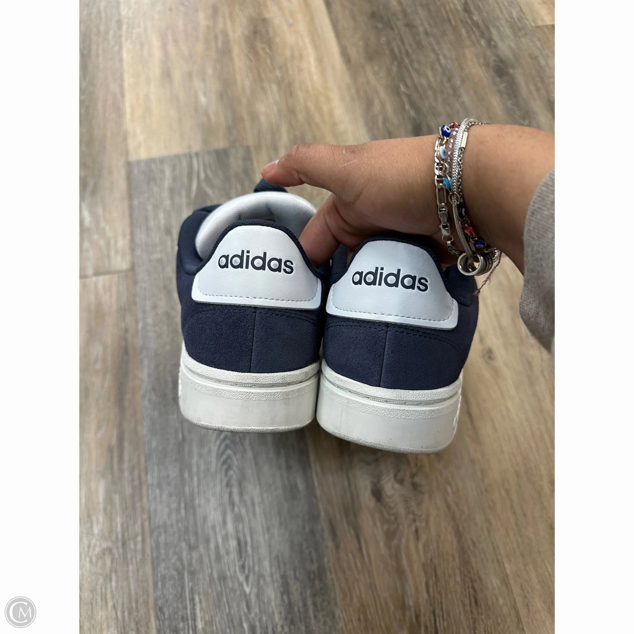 Shoes Athletic By Adidas In Blue, Size: 11.5 Barricade Tennis Shoes Adidas