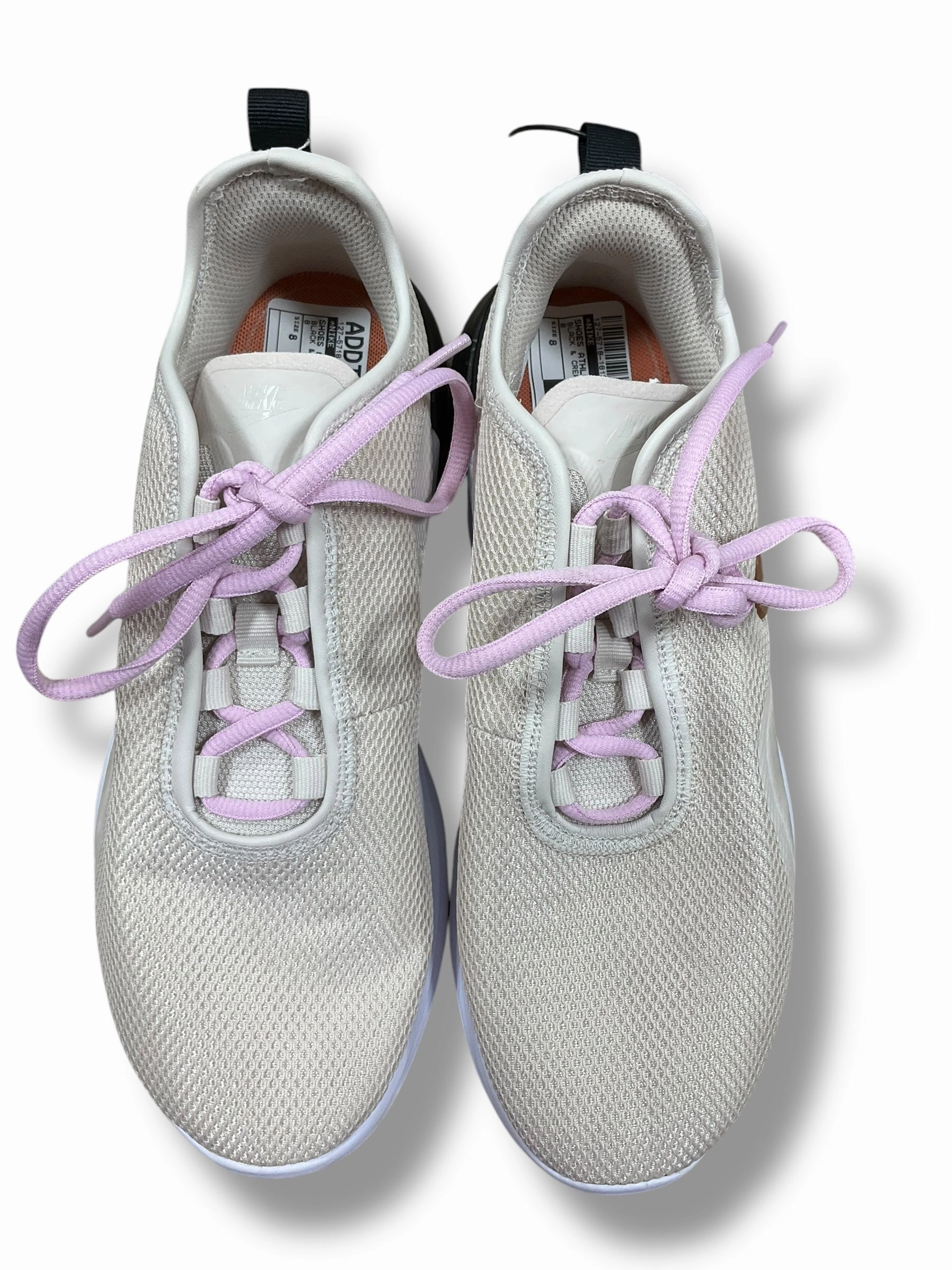 Asics Run Shoes Shoes Athletic By Nike In Black & Cream, Size: 8