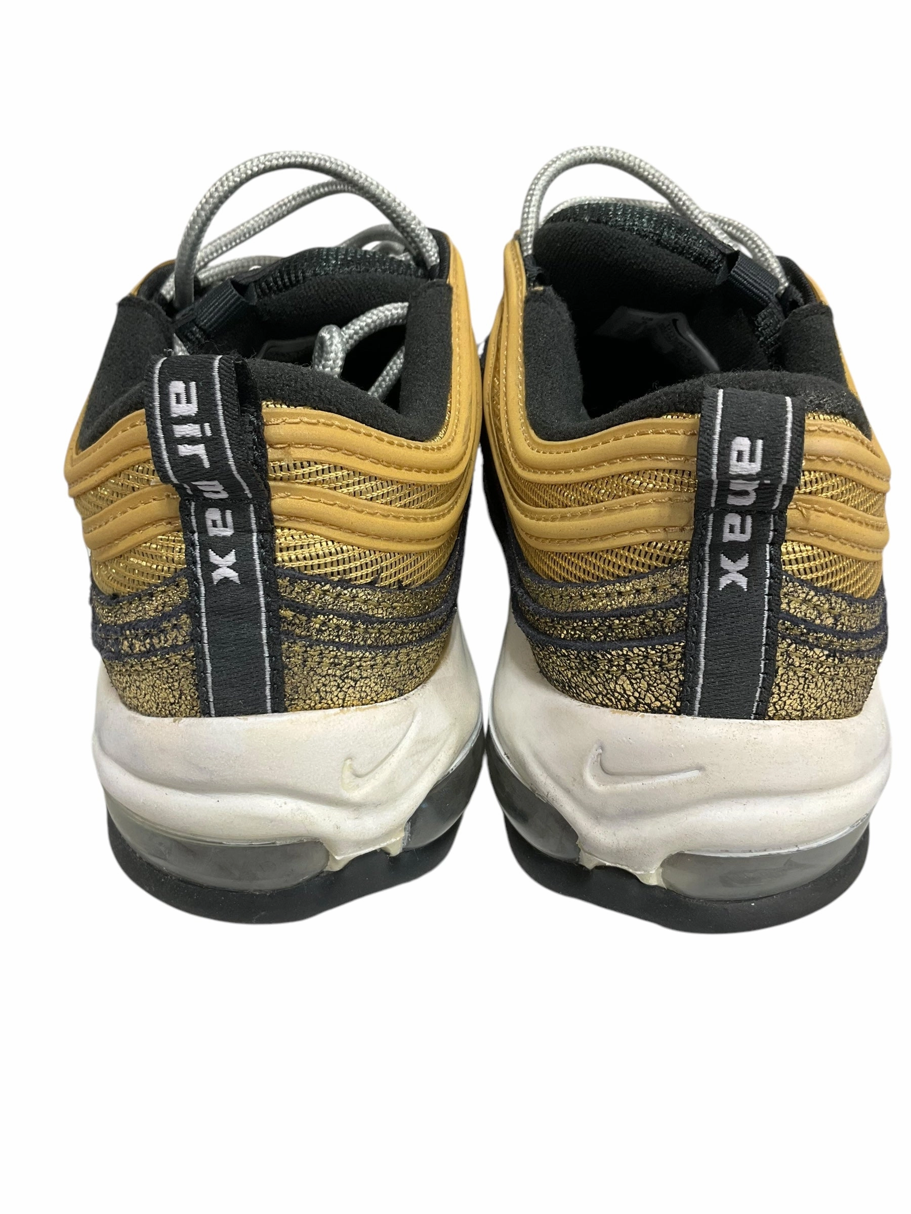 Chunky Asics Shoes Shoes Athletic By Nike In Black & Gold, Size: 9