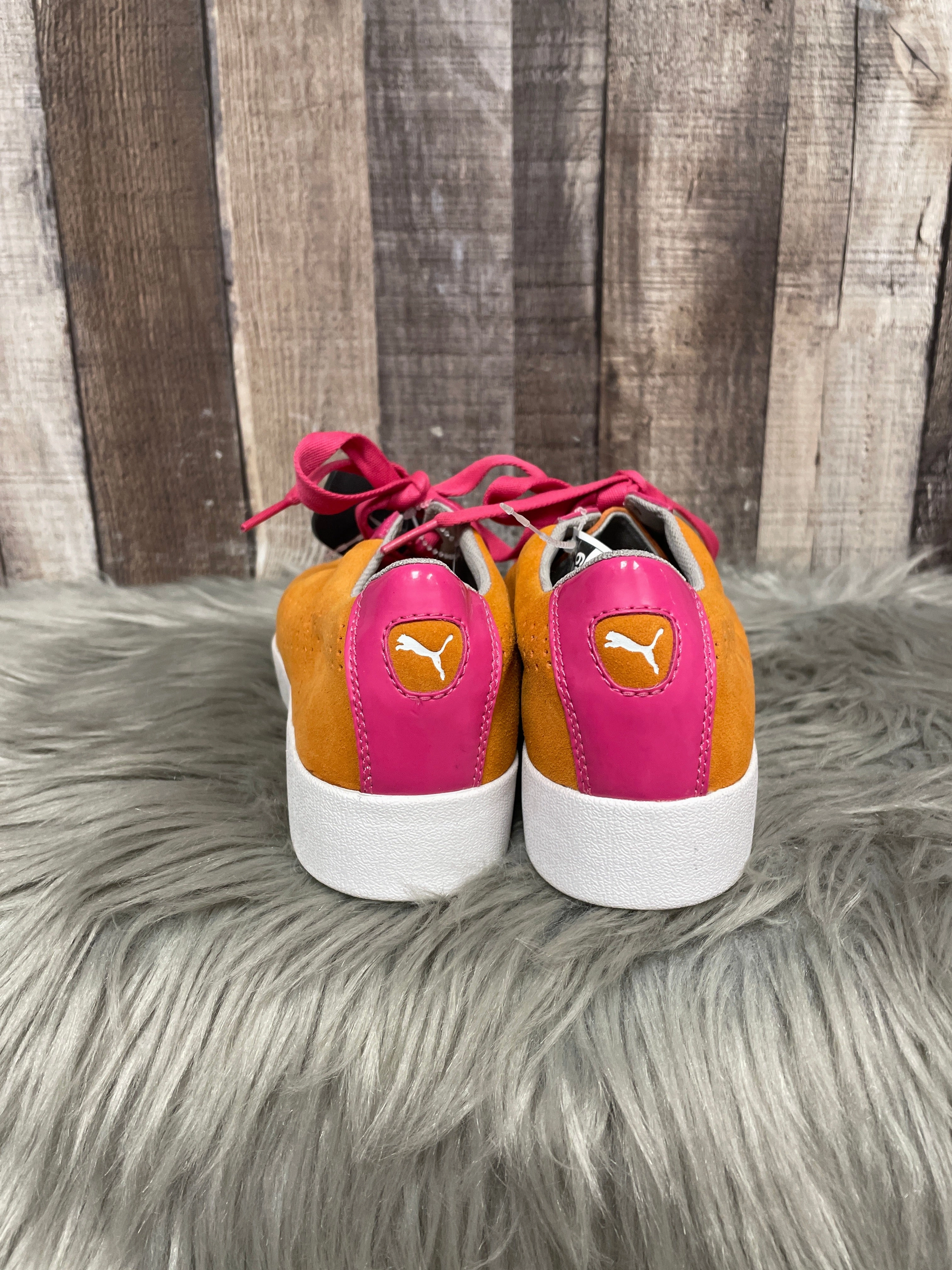 Shoes Athletic By Puma In Orange & Pink, Size: 8.5 Asics Gel Game Tennis Shoe