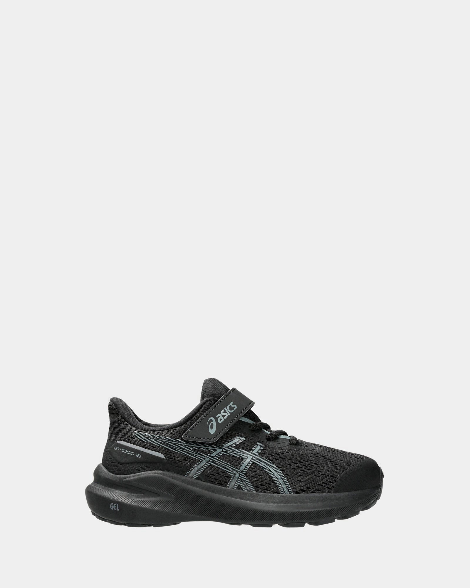 Asics Shoe Fitting Guide GT-1000 13 Black Grade School Black/Steel Grey