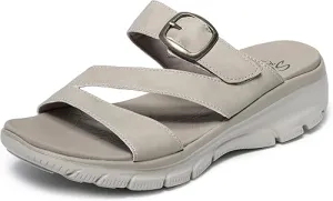 Skechers Women's Easy Going-Slide Sandal Ecco Flip Flops