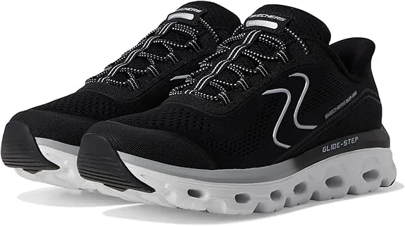 Winter Running Sneakers Skechers Women's Glide Step Sole Hands Free Slip-ins Sneaker