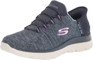 Skechers Womens Hands Free Summits Dazzling Haze Multicolor Sneakers