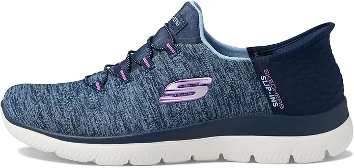 Skechers Womens Hands Free Summits Dazzling Haze Vegas Sneakers