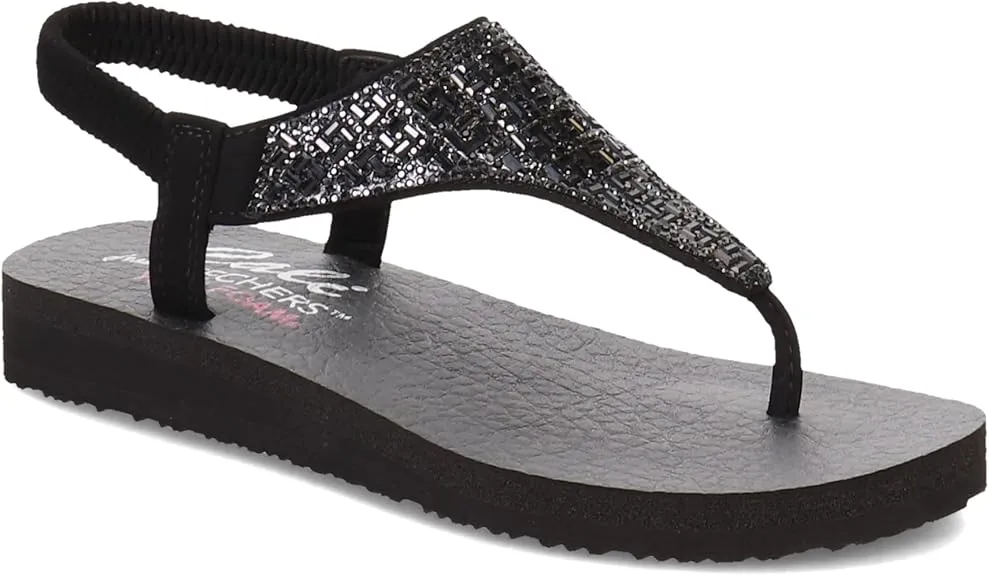 Coach Wedge Flip Flops Skechers Women's Meditation Sweet Rock