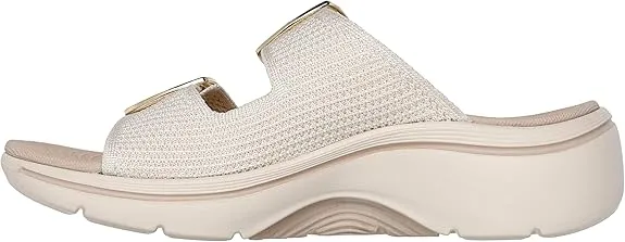 Skechers Women's Two Band Slide Sandal Flip Flops Comparable To