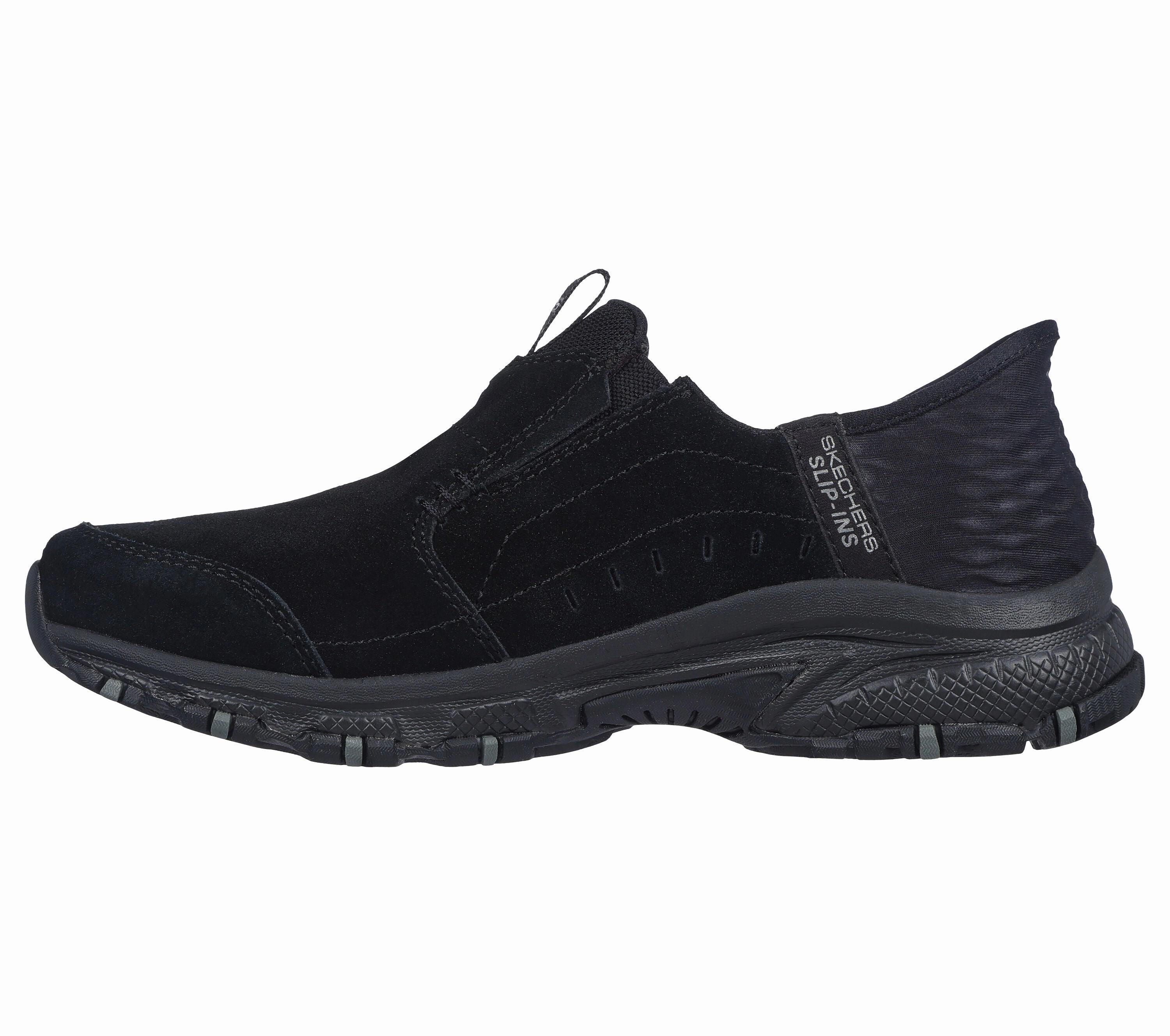Skechers Hillcrest - Sunapee Hands Free Slip-Ins Black Chunky Sneakers