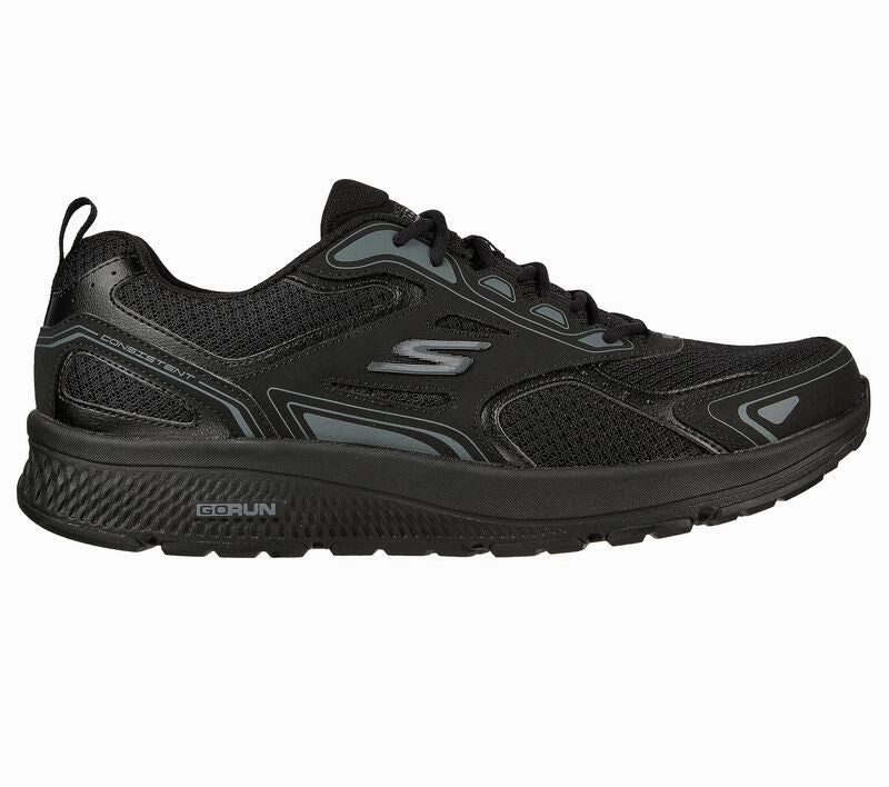 Best Running Road Shoes Skechers Men GOrun Consistent 220034 (BBK)