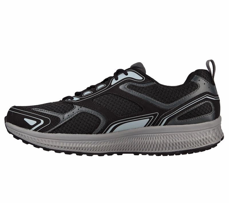 Skechers Men GOrun Consistent 220034 (BLACK / GRAY) Running Shoes For Weightlifting